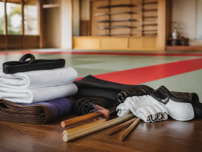 Mats and flooring for martial arts training